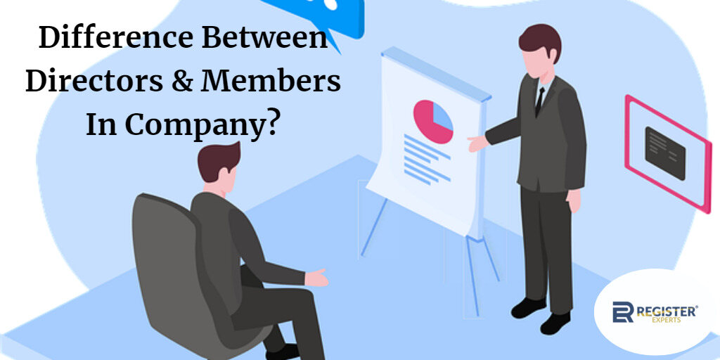 difference between directors and members in company